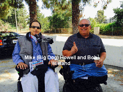 Mike big dog Howell and Bob Wieland September bulletin